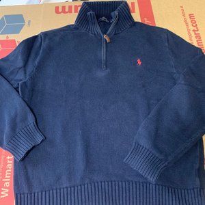 Mens RL-Polo Quarter-zip